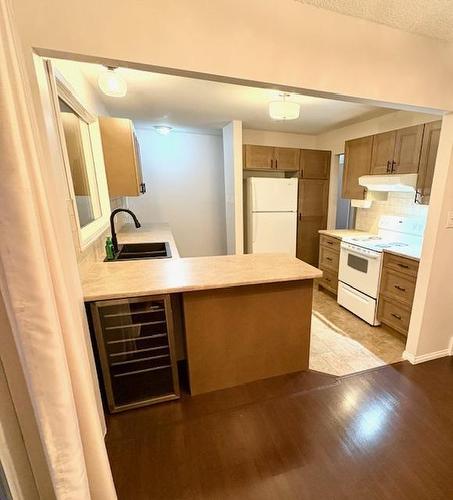84 Centennial Drive, Dauphin, MB - Indoor Photo Showing Kitchen With Double Sink