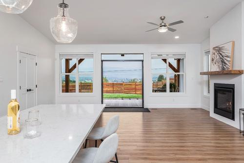 6448 Agassiz Road, Vernon, BC - Indoor With Fireplace