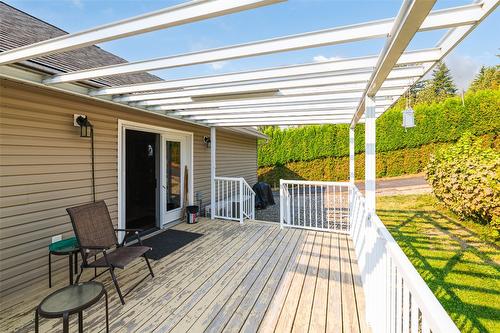 3900 Haskins Road, Creston, BC - Outdoor With Deck Patio Veranda With Exterior