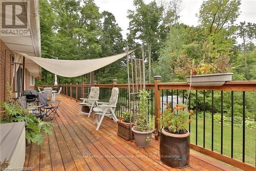 225/269 Campbell Avenue E, Milton (Campbellville), ON - Outdoor With Deck Patio Veranda With Exterior
