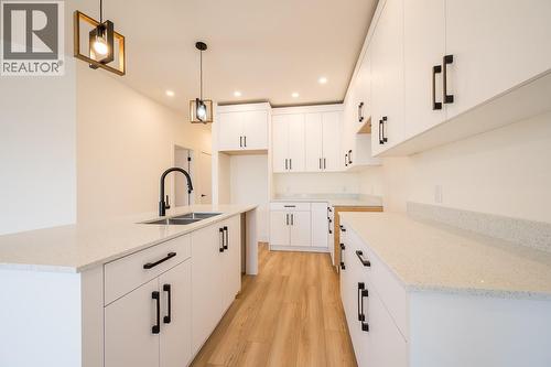 2648 Tranquille Road Unit# 116, Kamloops, BC - Indoor Photo Showing Kitchen With Double Sink With Upgraded Kitchen