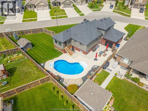 64 Valencia Drive, Chatham, ON - Outdoor With In Ground Pool With View