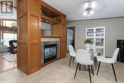 1161 4Th Concession Road W, Hamilton, ON - Indoor Photo Showing Other Room With Fireplace