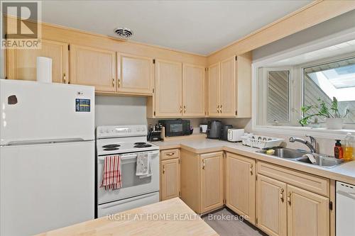 136 Langton Street, Peterborough (Northcrest Ward 5), ON - Indoor Photo Showing Kitchen With Double Sink