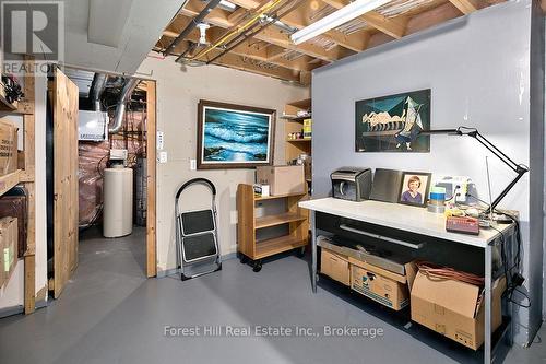 Storage area with workbench & sink - 504097 Grey Road 12, West Grey, ON - Indoor