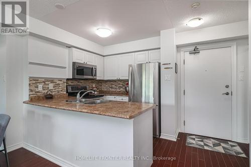 201 - 920 Sheppard Avenue W, Toronto, ON - Indoor Photo Showing Kitchen With Double Sink