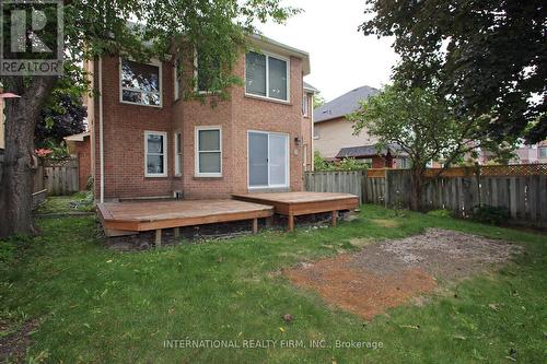 Peaceful backyard - 22 Larkin Avenue, Markham, ON - Outdoor With Deck Patio Veranda