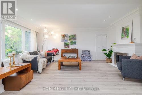 951 Gorton Avenue, Burlington, ON - Indoor Photo Showing Living Room With Fireplace