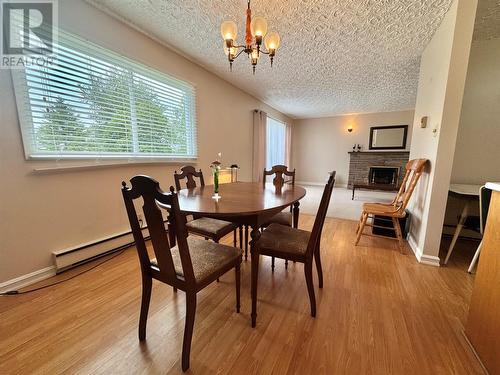 31 Coronation Street, Lewisporte, NL - Indoor Photo Showing Dining Room With Fireplace