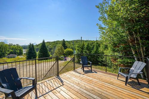 Terrasse - 1696 Ch. Chapleau, Nominingue, QC - Outdoor With Deck Patio Veranda