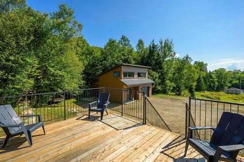 Vue d'ensemble - 1696 Ch. Chapleau, Nominingue, QC - Outdoor With Deck Patio Veranda With Exterior