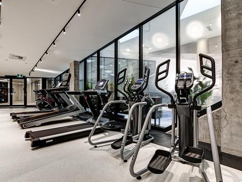 Salle d'exercice - 427-1550 Rue Des Bassins, Montréal (Le Sud-Ouest), QC - Indoor Photo Showing Gym Room