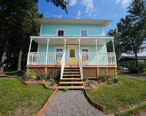Frontage - 570B Av. Dumais, Saint-Pascal, QC - Outdoor With Deck Patio Veranda