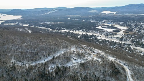 Vue d'ensemble - Ch. De La Charlemagne, Saint-Donat, QC 