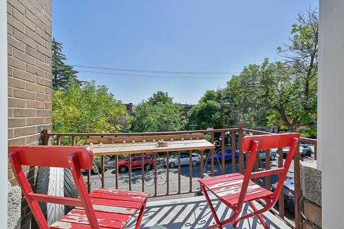Balcony - 3557  - 3561 Rue Dandurand, Montréal (Rosemont/La Petite-Patrie), QC - Outdoor With Deck Patio Veranda