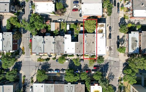 Aerial photo - 3557  - 3561 Rue Dandurand, Montréal (Rosemont/La Petite-Patrie), QC - Outdoor With View