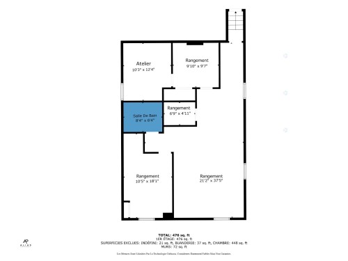 Floor Plan - 11003 Av. De Belleville, Montréal (Montréal-Nord), QC - Other