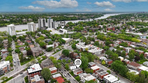 Aerial View - 11003 Av. De Belleville, Montréal (Montréal-Nord), QC - Outdoor With View