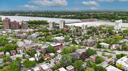 Aerial View - 11003 Av. De Belleville, Montréal (Montréal-Nord), QC - Outdoor With View