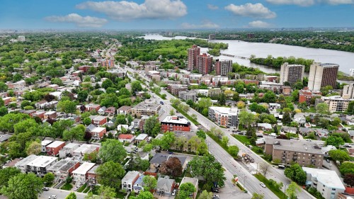 Aerial View - 11003 Av. De Belleville, Montréal (Montréal-Nord), QC - Outdoor With View