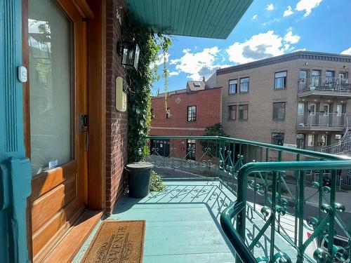 Balcony - 346 Rue Gilford, Montréal (Le Plateau-Mont-Royal), QC - Outdoor With Exterior