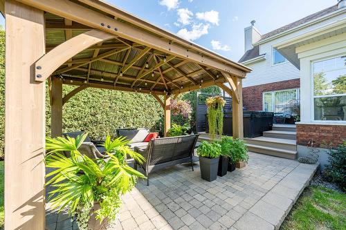Backyard - 155 Rue Des Hérons, La Prairie, QC - Outdoor With Deck Patio Veranda