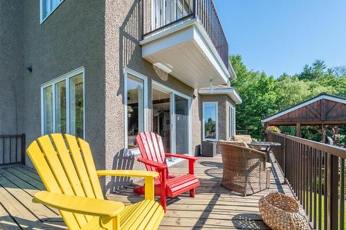Terrasse - 285 Ch. Harvey, Sutton, QC - Outdoor With Deck Patio Veranda With Exterior