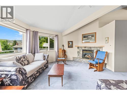 2804 25 Street, Vernon, BC - Indoor Photo Showing Living Room With Fireplace