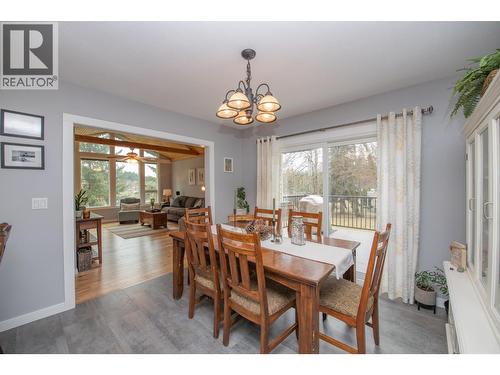 2506 Shuswap Avenue, Lumby, BC - Indoor Photo Showing Dining Room