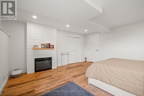 34 Schooner Drive, Kingston (Kingston East (Incl Barret Crt)), ON - Indoor Photo Showing Bedroom With Fireplace