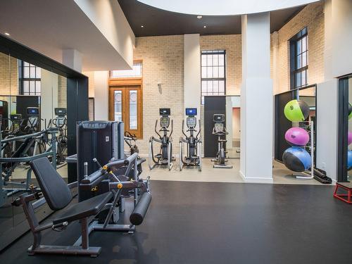 Autre - 2501-1188 Rue St-Antoine O., Montréal (Ville-Marie), QC - Indoor Photo Showing Gym Room