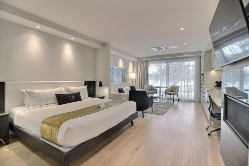 Chambre à coucher principale - 114-694 Ch. Ripple Cove, Ayer'S Cliff, QC - Indoor Photo Showing Bedroom