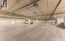 Parking deck with a garage door opener - 