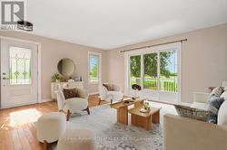 Virtually Staged-Living Room - 