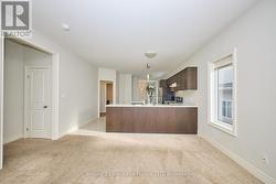 Living room open to kitchen area - 