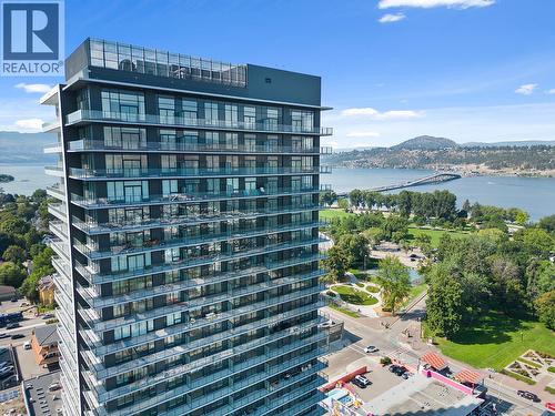 238 Leon Avenue Unit# 1407, Kelowna, BC - Outdoor With Body Of Water