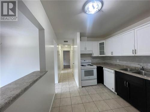 414 Westmount Avenue Unit# E15, Sudbury, ON - Indoor Photo Showing Kitchen With Double Sink