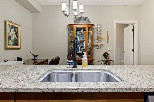 107-2142 Vasile Street, Kelowna, BC - Indoor Photo Showing Kitchen With Double Sink