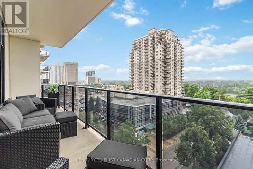 809 - 505 Talbot Street, London East (East F), ON - Outdoor With Balcony With View With Exterior