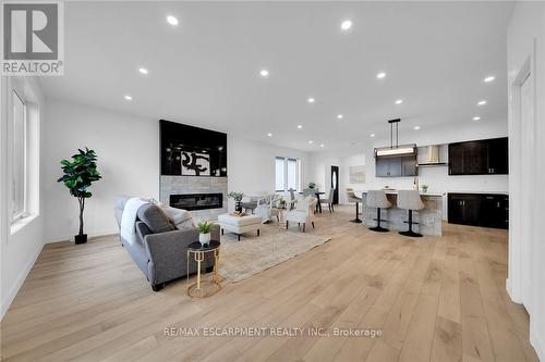 4093 Rainham Road, Haldimand, ON - Indoor With Fireplace