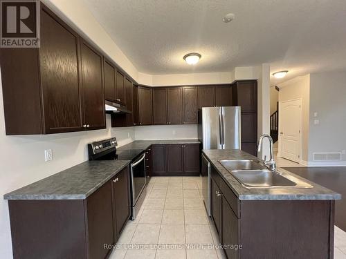 23 Lockerbie Crescent, Collingwood, ON - Indoor Photo Showing Kitchen With Stainless Steel Kitchen With Double Sink