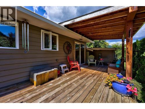 229 Lakeshore Drive, Chase, BC - Outdoor With Deck Patio Veranda With Exterior