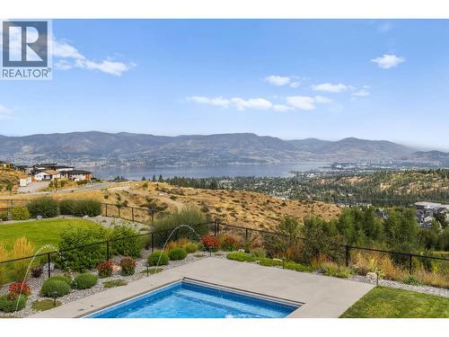 1240 Ponds Avenue, Kelowna, BC - Outdoor With In Ground Pool With View
