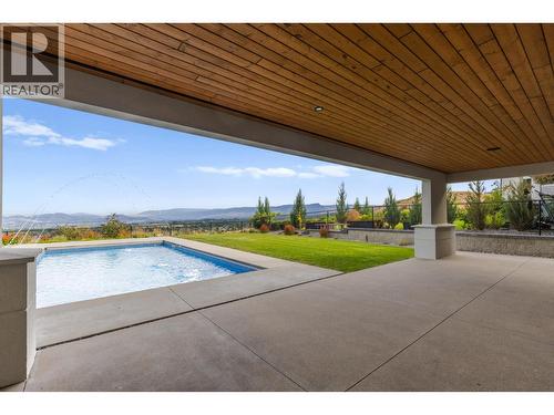 1240 Ponds Avenue, Kelowna, BC - Outdoor With In Ground Pool With Deck Patio Veranda