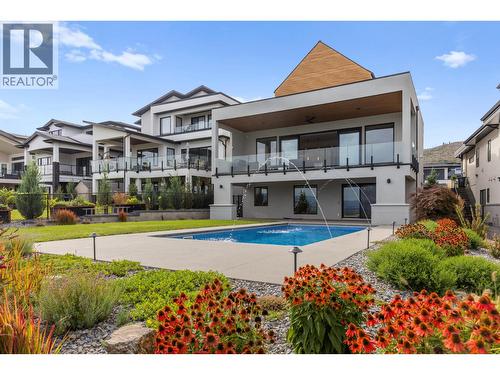 1240 Ponds Avenue, Kelowna, BC - Outdoor With In Ground Pool With Balcony