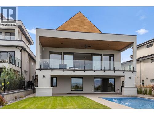 1240 Ponds Avenue, Kelowna, BC - Outdoor With In Ground Pool With Balcony