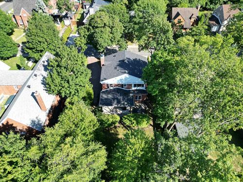 Aerial photo - 527 Av. Stanstead, Mont-Royal, QC - Outdoor
