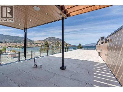 602 Lakeshore Drive Unit# 402, Penticton, BC - Outdoor With Body Of Water With Deck Patio Veranda With Exterior