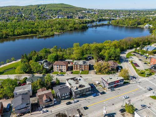 Aerial photo - 1340 Rue King O., Sherbrooke (Les Nations), QC - Outdoor With Body Of Water With View