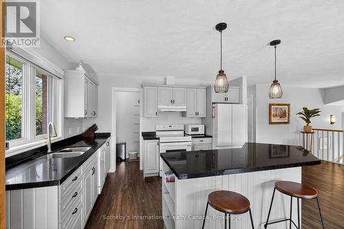 35 Elgin Street S, Blue Mountains, ON - Indoor Photo Showing Kitchen With Double Sink